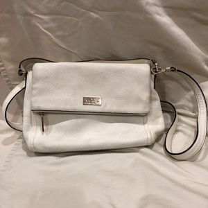 Kate Spade New York White Crossbody, Used